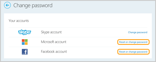 how to get password from skype web login