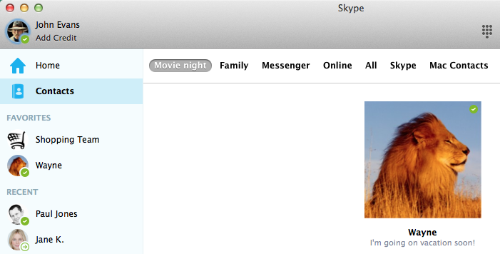 skype sms mac