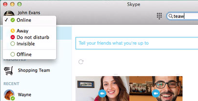 no video skype mac
