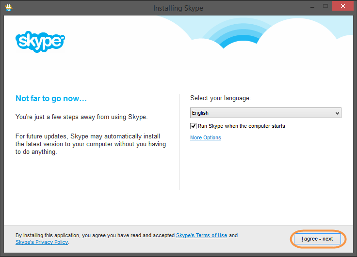 downloading Skype 8.98.0.407