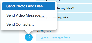 where does skype download files to