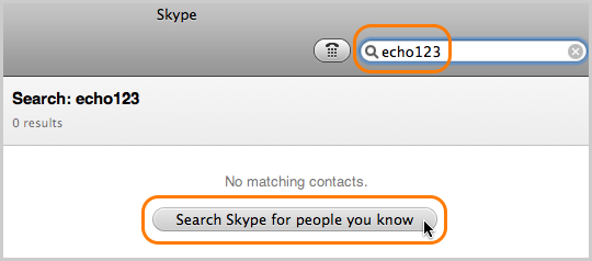 test call skype for mac