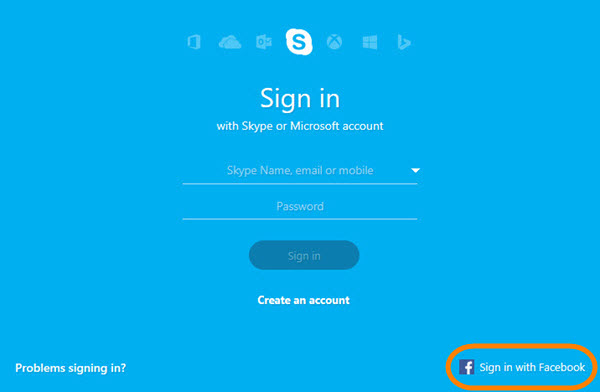 skype mac asks for microsoft account