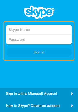 how to change skype password on ipad