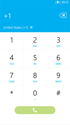 skype for business mac dial pad