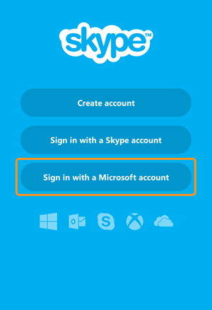 sign in skype login
