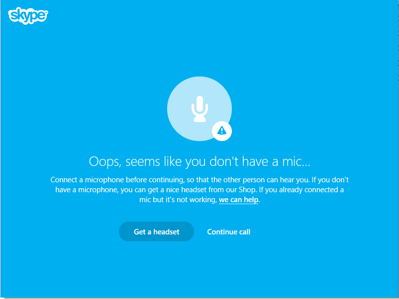 cant open skype because already signed in
