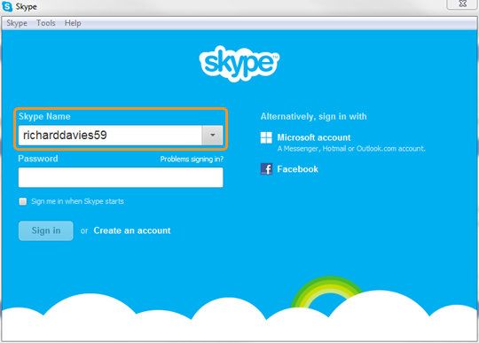 skype id
