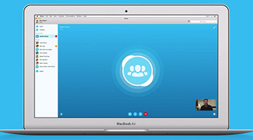 skype share screen and sound no chat window